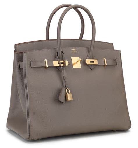 Hermes Birkin 35 Etain 